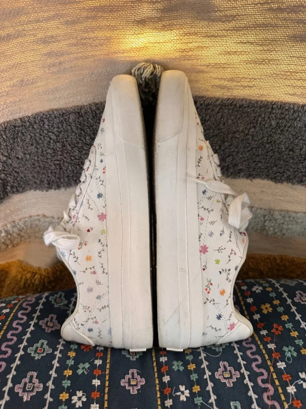 Levi's® Naya Canvas Print Women's Sneakers - Ws 8.5/40 - Picture 10 of 11